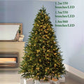 PE high-end mixed Christmas tree decoration encrypted 1.2m 1.8m Christmas tree