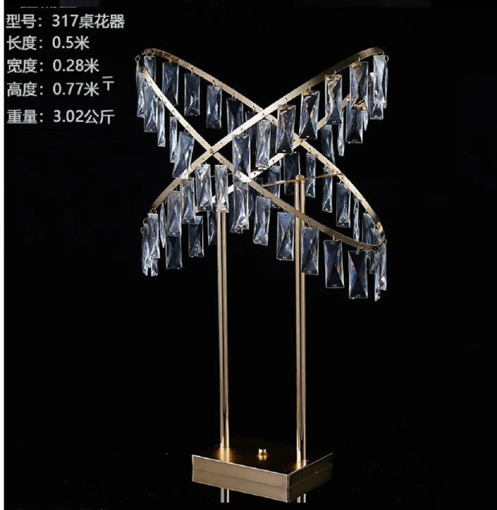 5pcs Flower Stand Wedding Party Supply Store Store Centerpieces Candelabra Birthday Wedding table flower vase