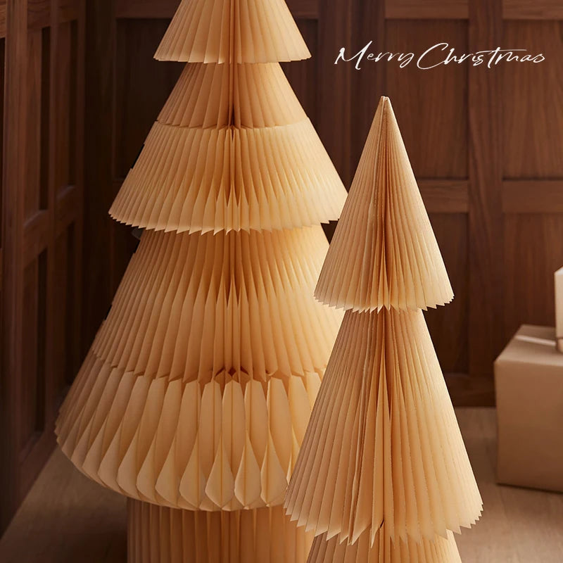 Christmas tree large origami ornament 1.8 meters creative Christmas decorations shopping mall holiday decoration props