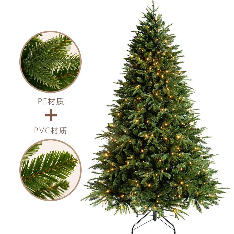 Gift Christmas Decoration High end PE Mixed Christmas Tree Encryption 1.2m 1.8m Christmas Tree