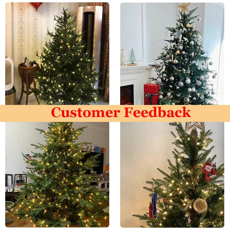 Encrypted Christmas Trees Led Light Xmas Ornaments,Christmas Decor For Mall Home Decorations And New Year 2025 Decoration