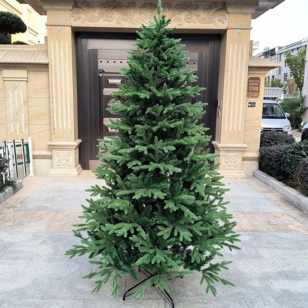 Artificial Christmas Tree PE&PVC Large Encrypted Christmas Tree 1.2m To 3m Family Christmas Party New Year Atmosphere Decoration