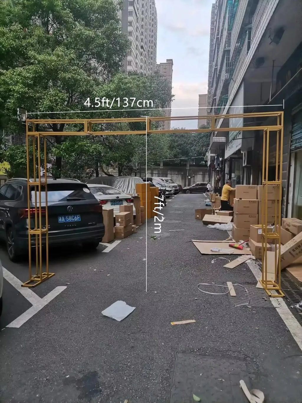 5pcs Flower Stand Wedding Party Supply Store Store Centerpieces Candelabra Birthday Wedding table flower vase