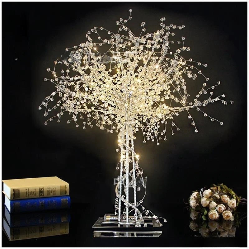 5 PCS  Wedding Table Centerpieces Event Party  Home Hotel Decoration  Crystal luminous props Road Lead